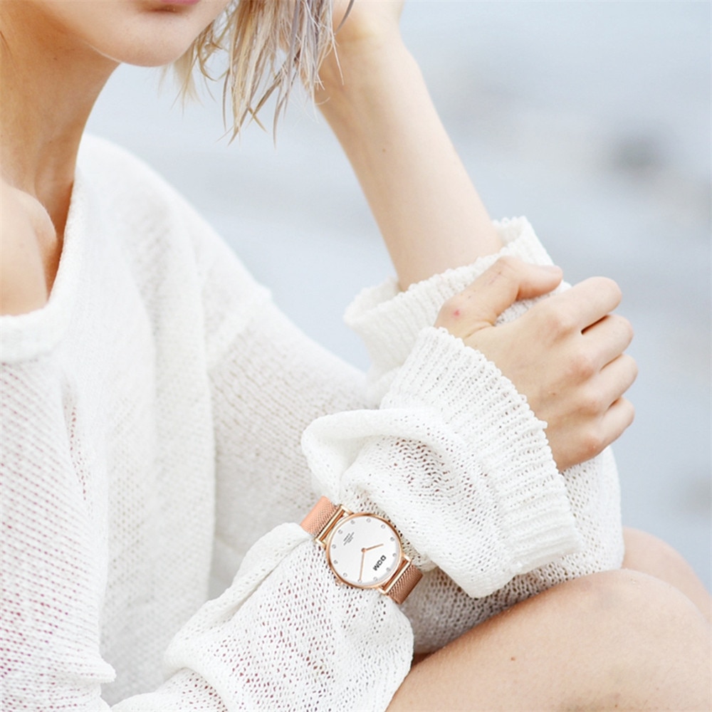 Watch With Stainless-Steel Mesh Strap Watch With Stainless-Steel Mesh Strap